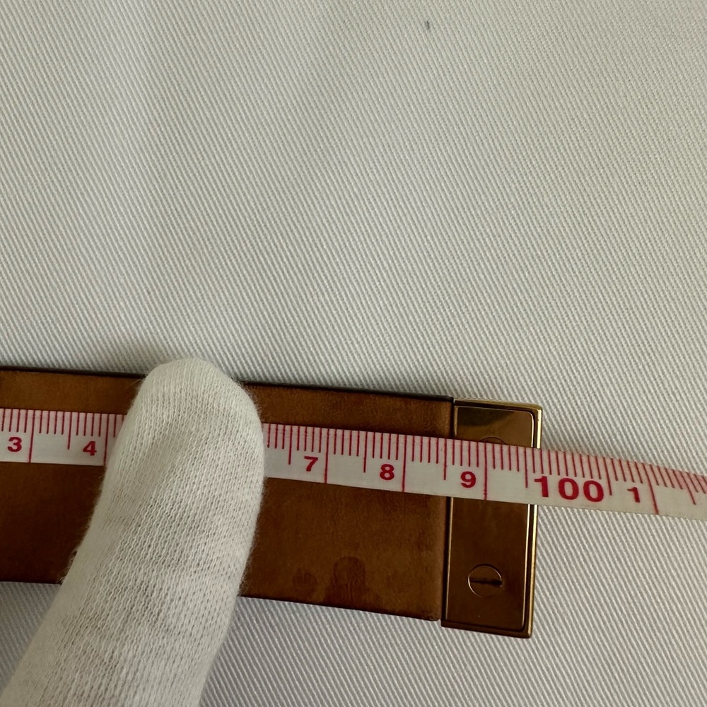 Pre-owned authentic Louis Vuitton Damier belt - Picture 8 of 11